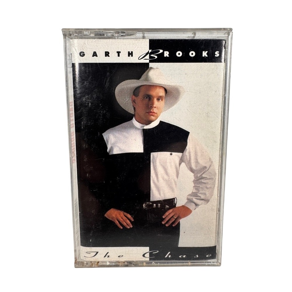 Garth Brooks The Chase Cassette Tape 1992 Liberty Records Country Music Vintage